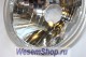 Wesem PES4.48900 Оптический элемент Wesem головного света Икарус, Камаз, Волга, Нива, ВАЗ с пыльником. ПРОЗРАЧНОЕ СТЕКЛО (без габаритной лампы)